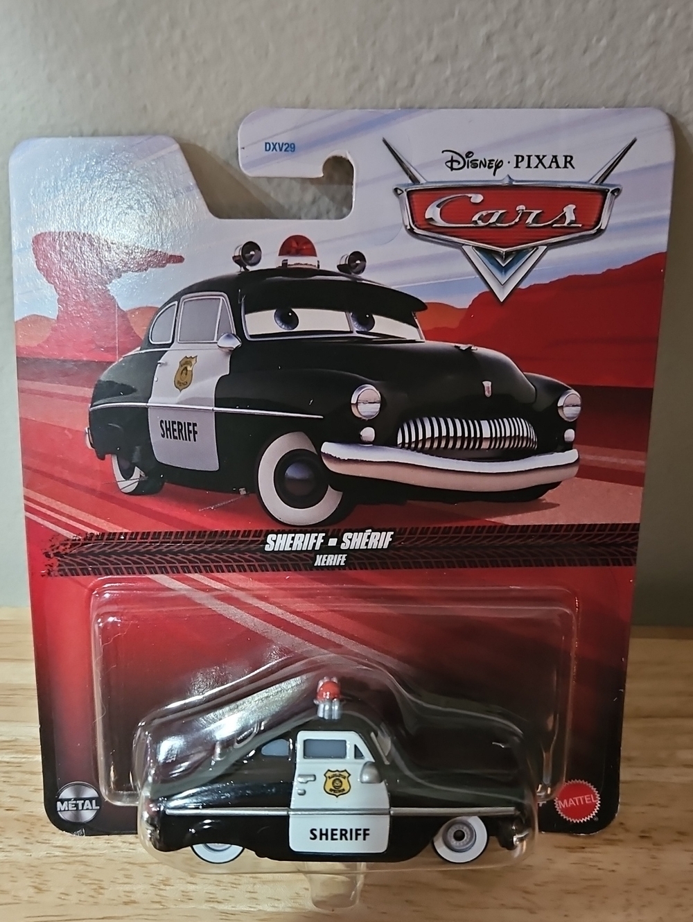 Disney Pixar Cars Sheriff Radiator Springs 1:55 Diecast NEW
